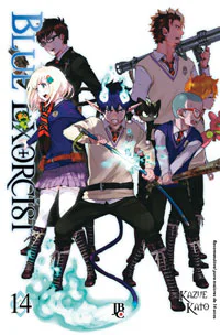 Capa de Blue Exorcist #14, Editora JBC