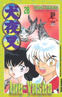 Capa de Inu-Yasha #28, Editora JBC