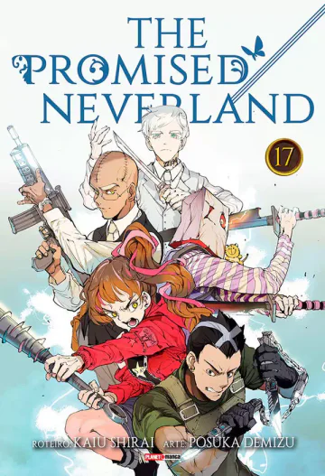 Capa de The Promised Neverland Vol. 17, Panini