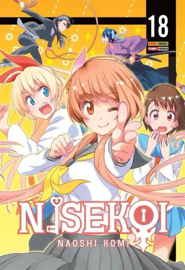 Capa de Nisekoi Vol. 18, Panini