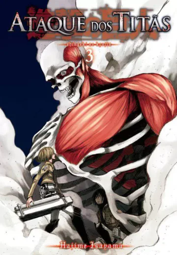 Capa de Ataque Dos Titãs Vol. 3, Panini