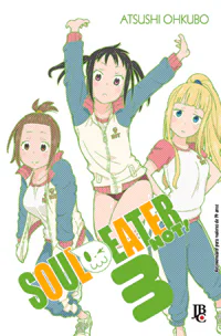 Capa de Soul Eater NOT! #03, Editora JBC