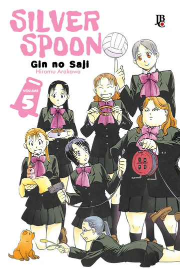 Capa de Silver Spoon #05, Editora JBC