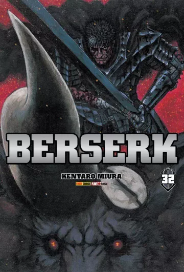 Capa de Berserk - Edição De Luxo Vol. 32, Panini