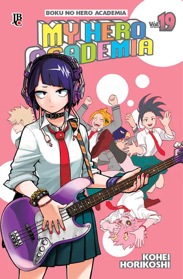 Capa de My Hero Academia #19, Editora JBC