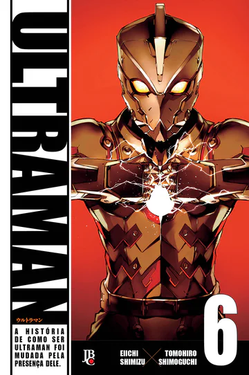 Capa de Ultraman #06, Editora JBC