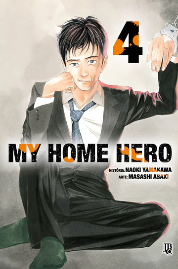 Capa de My Home Hero #04, Editora JBC
