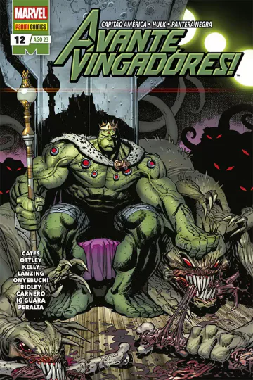 Capa de Avante, Vingadores! (2022) Vol. 12, Panini