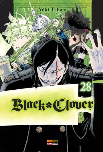Capa de Black Clover Vol. 28, Panini