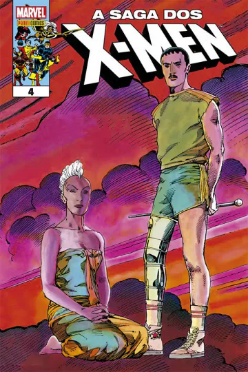 Capa de A Saga Dos X-Men Vol. 4, Panini