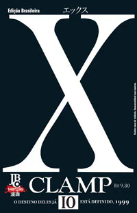 Capa de X #10, Editora JBC
