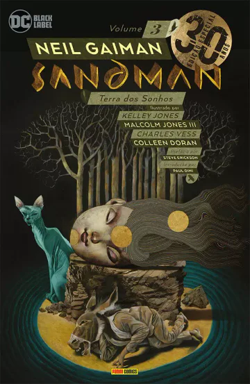 Capa de Sandman: Edição Especial De 30 Anos Vol. 3, Panini