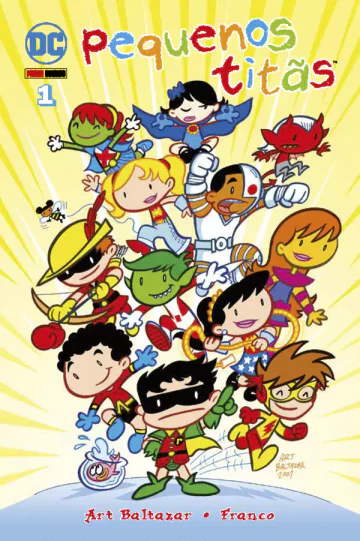 Capa de Pequenos Titãs Vol. 1, Panini
