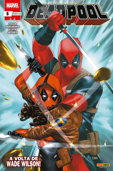 Capa de Deadpool (2025) 05, Panini