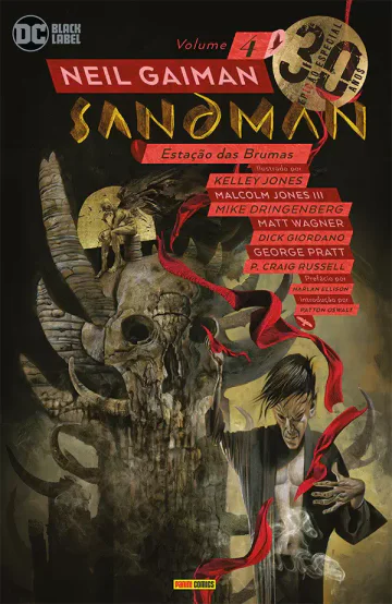 Capa de Sandman: Edição Especial De 30 Anos Vol. 4, Panini