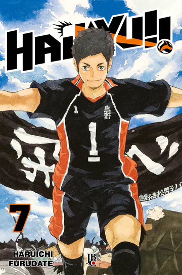 Capa de Haikyu!! #07, Editora JBC