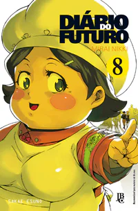 Capa de Diário do Futuro #08, Editora JBC