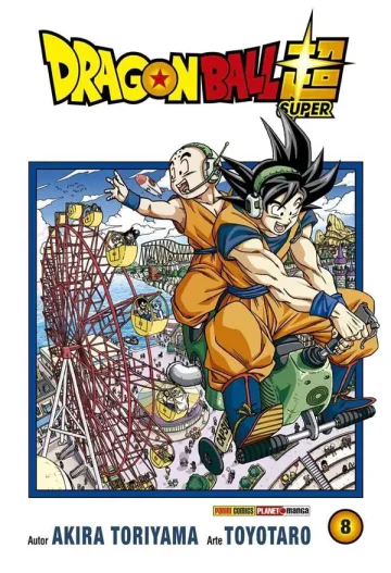 Capa de Dragon Ball Super Vol. 8, Panini