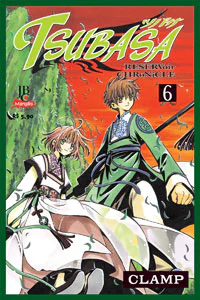 Capa de Tsubasa #06, Editora JBC