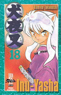 Capa de Inu-Yasha #18, Editora JBC
