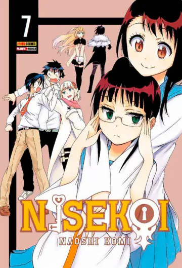 Capa de Nisekoi Vol. 7, Panini