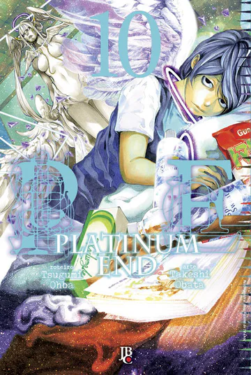 Capa de Platinum End #10, Editora JBC