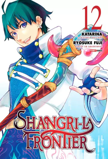 Capa de Shangri-la Frontier Vol. 12, Panini