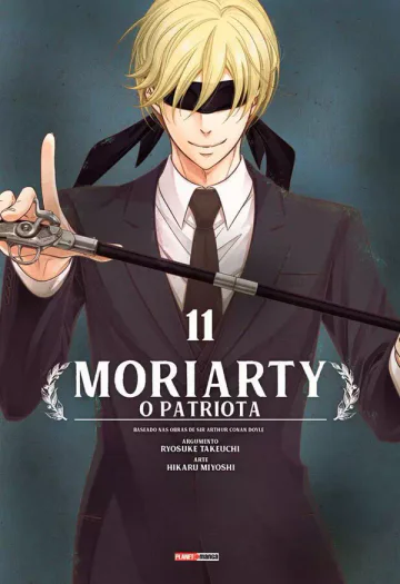 Capa de Moriarty: O Patriota Vol. 11, Panini