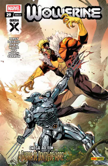Capa de Wolverine (2022) Vol. 29, Panini