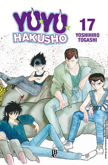 Capa de Yu Yu Hakusho ESP. #17, Editora JBC