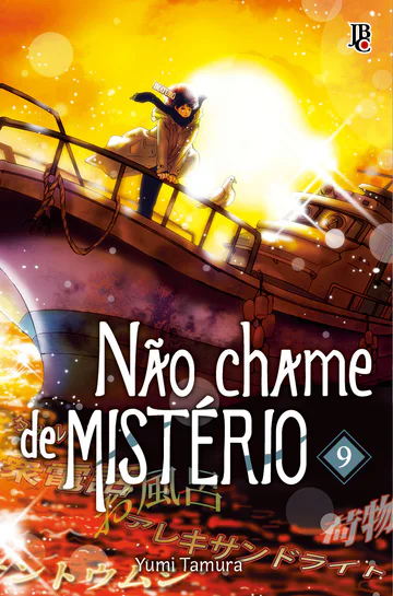 Capa de Não Chame de MISTÉRIO #09, Editora JBC