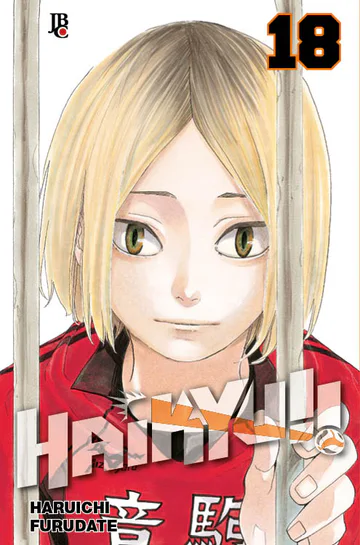 Capa de Haikyu!! #18, Editora JBC