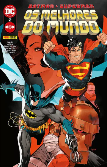 Capa de Batman/Superman: Os Melhores Do Mundo Vol. 2, Panini
