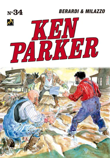 Capa de KEN PARKER VOL. 34, Mythos Editora