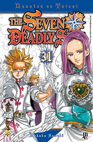 Capa de The Seven Deadly Sins #31, Editora JBC