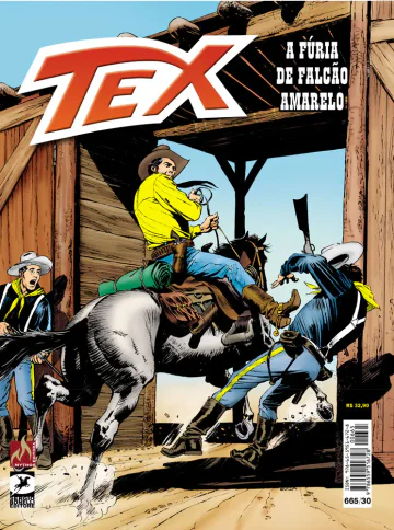 Capa de Tex nº 665, Mythos Editora