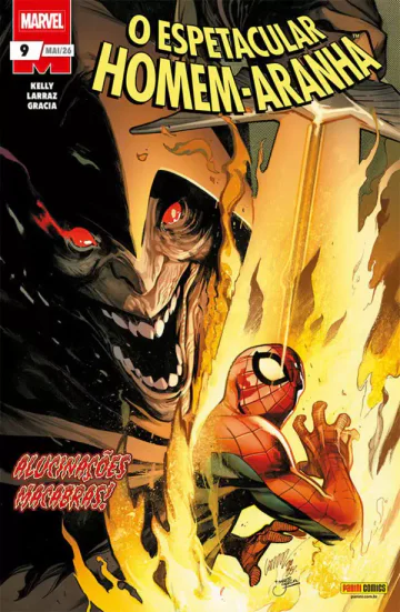 Capa de O Espetacular Homem-Aranha (2025) 09, Panini