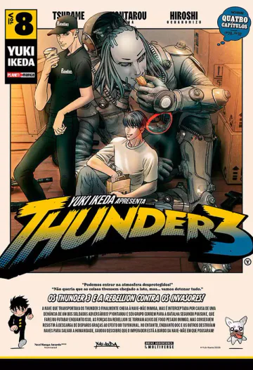 Capa de Thunder 3 Vol. 8, Panini