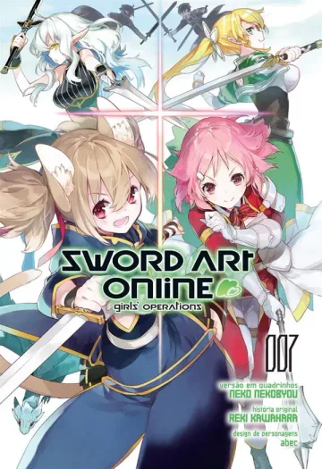 Capa de Sword Art Online: Girl's Operations Vol. 7, Panini