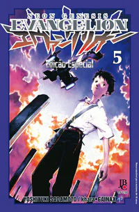 Capa de Neon Genesis Evangelion ESP. #05, Editora JBC