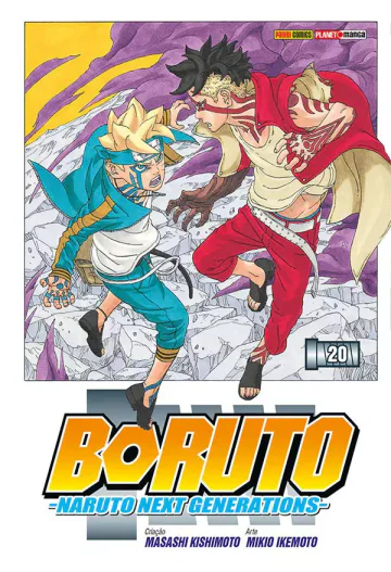 Capa de Boruto: Naruto Next Generations Vol. 20, Panini
