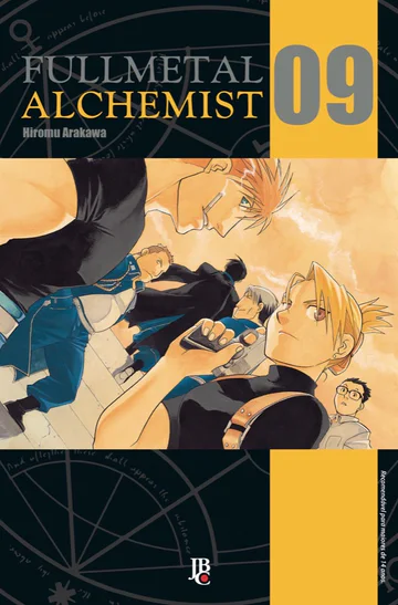 Capa de Fullmetal Alchemist ESP. #09, Editora JBC