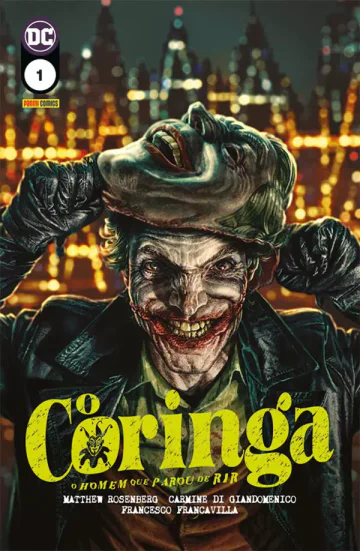 Capa de Coringa: O Homem Que Parou De Rir Vol. 1, Panini