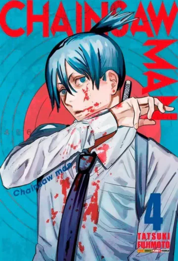 Capa de Chainsaw Man Vol. 4, Panini