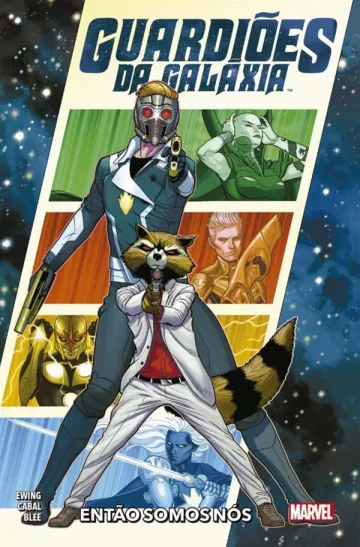 Capa de Guardiões Da Galáxia (2021) Vol. 1, Panini