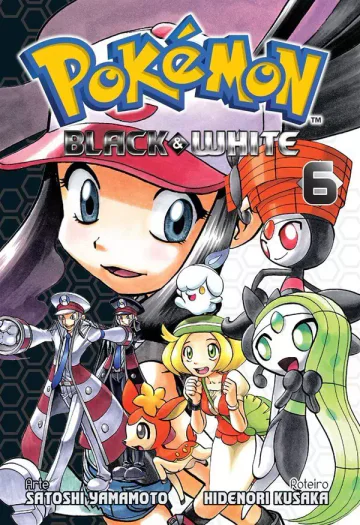 Capa de Pokémon Black And White Vol. 6, Panini