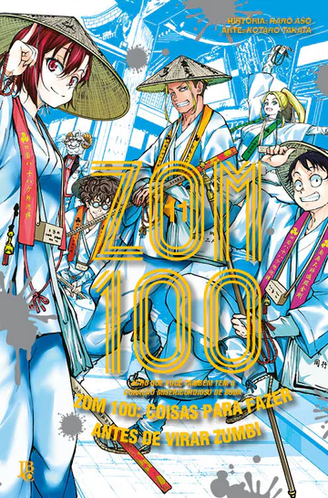Capa de Zom 100 #11, Editora JBC