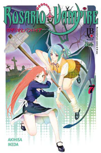 Capa de Rosario+Vampire #07, Editora JBC