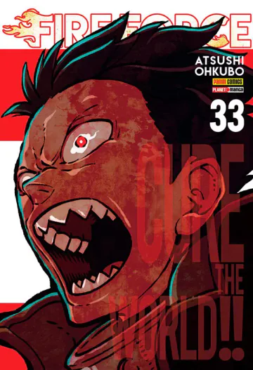Capa de Fire Force Vol. 33, Panini