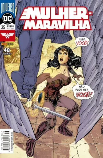 Capa de Mulher-Maravilha (2017) Vol. 35, Panini